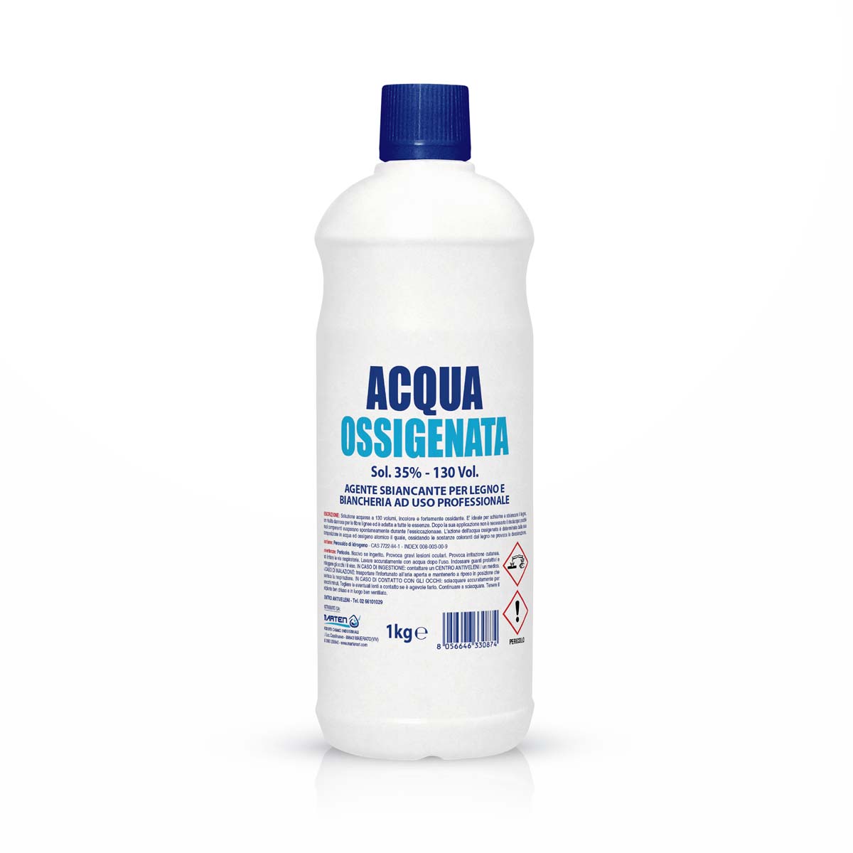 Acqua Ossigenata 130 voll. (35%) per sanificare pavimenti e